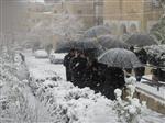 Jerusalem on a snowy day