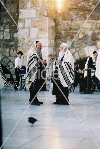 Prayer near the Kotel