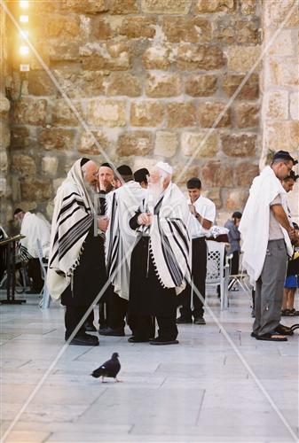 Prayer near the Kotel