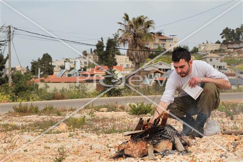 burning chametz