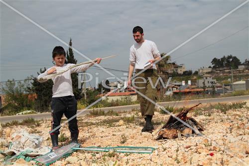 burning chametz