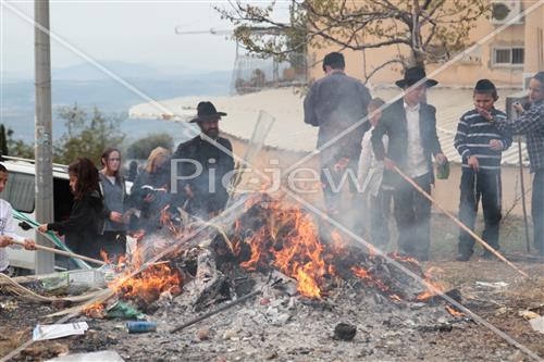 burning chametz