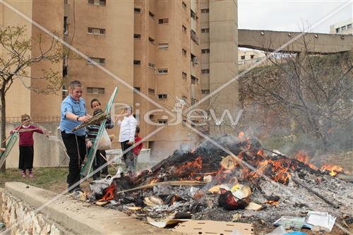 burning chametz