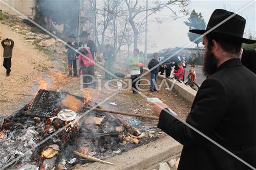 burning chametz