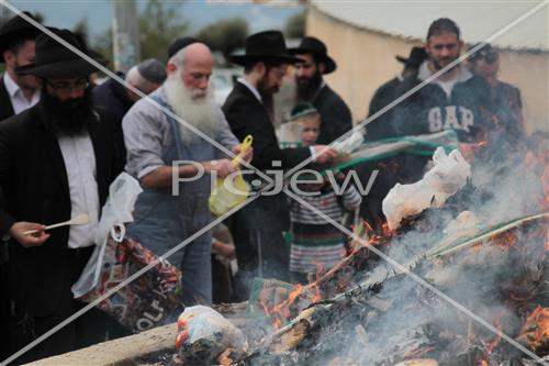 burning chametz