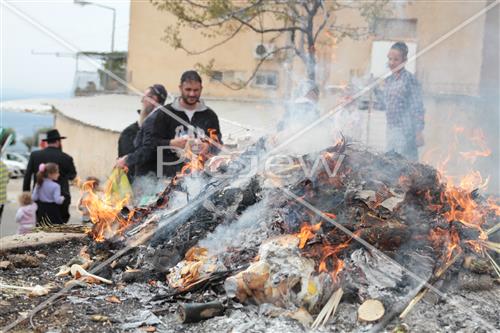 burning chametz