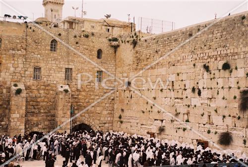 Prayer near the Kotel