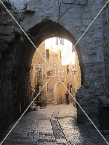 סימטה בעיר העתיקה בירושלים