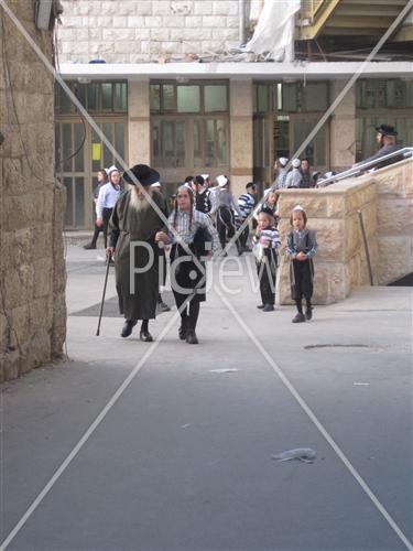 ילדי חידר בהפסקה