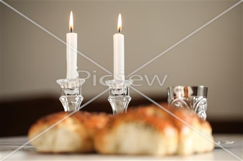 Shabbat table