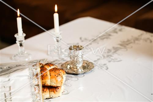 Shabbat table