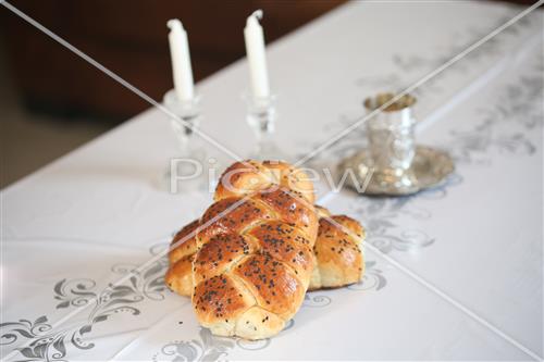 Shabbat table