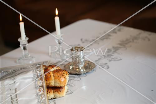 Shabbat table