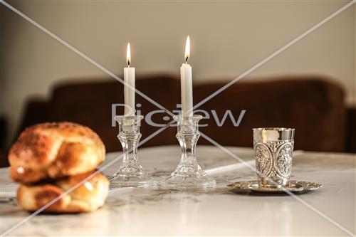 Shabbat table