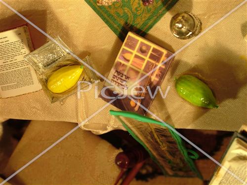 Miniature sukkah