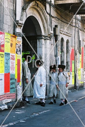 בדרך לתפילת יום כיפור