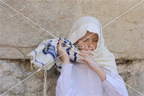 a boy in the wall