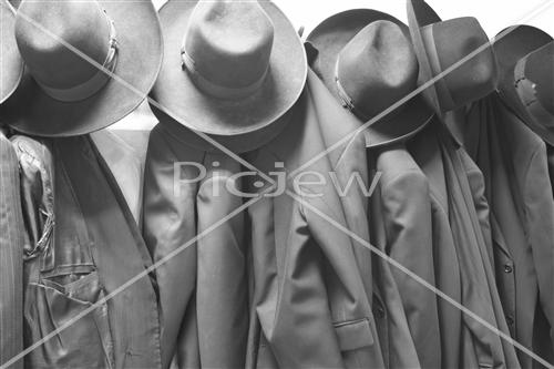 Hats and suits