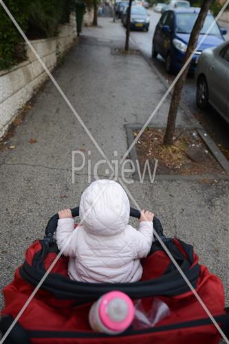 Jerusalem rainy