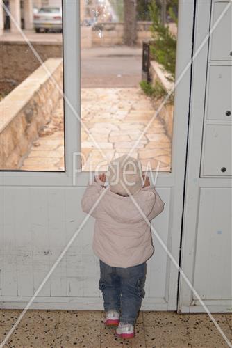 Jerusalem rainy