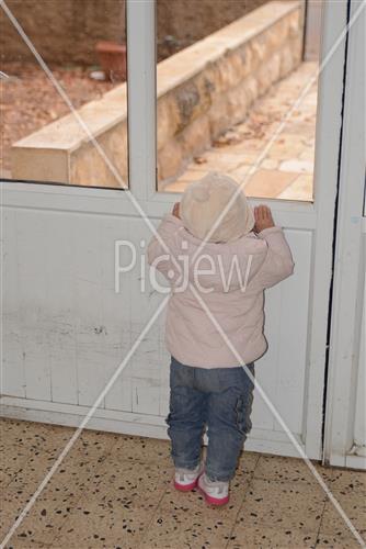 Jerusalem rainy