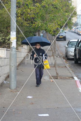 ירושלים גשומה