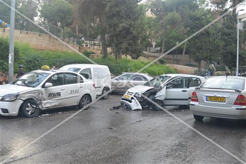 Jerusalem rainy