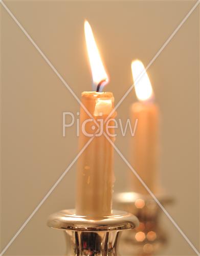 Shabbat candles