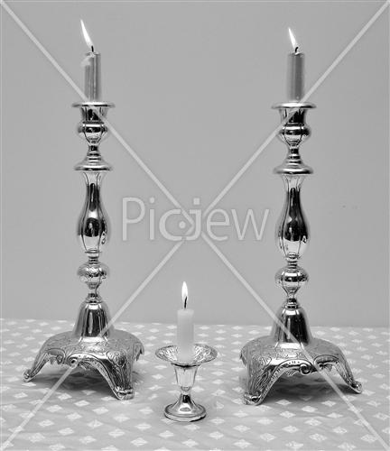 Shabbat candles