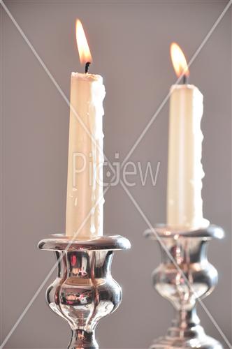 Shabbat candles