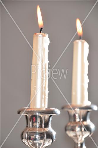 Shabbat candles