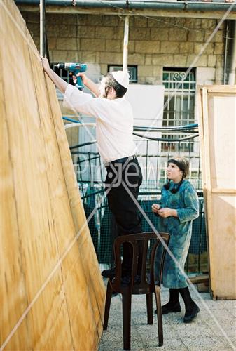 Building a Sukkah