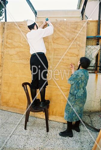 Building a Sukkah