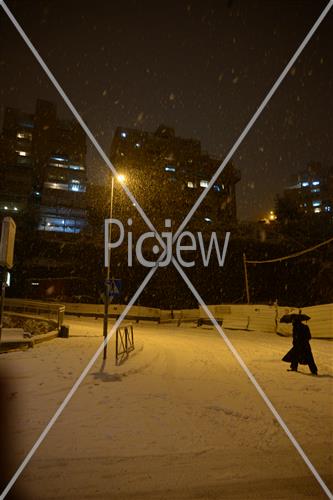 ירושלים מושלגת