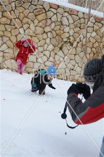 Jerusalem snowy