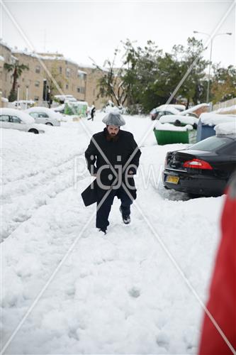 ירושלים מושלגת