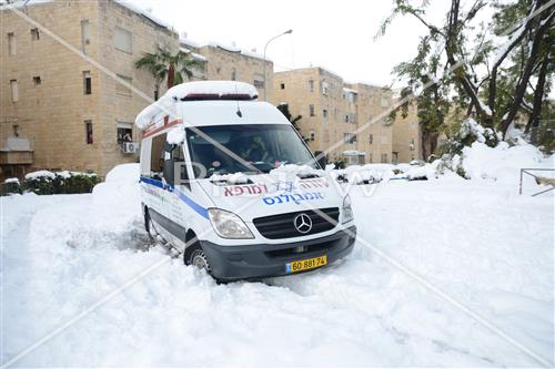 ירושלים מושלגת