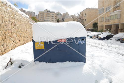 Jerusalem snowy