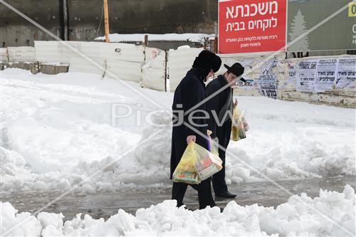 ירושלים מושלגת