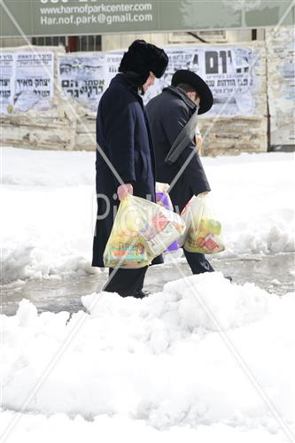 ירושלים מושלגת