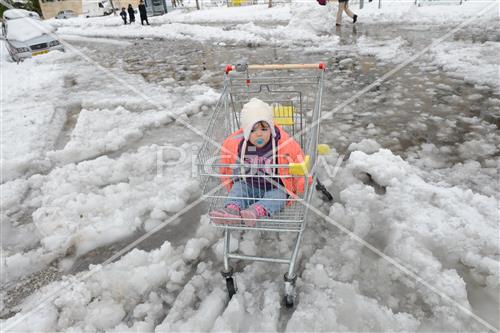 Jerusalem snowy