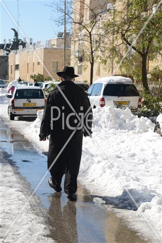 ירושלים מושלגת