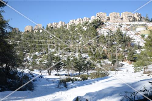 ירושלים מושלגת