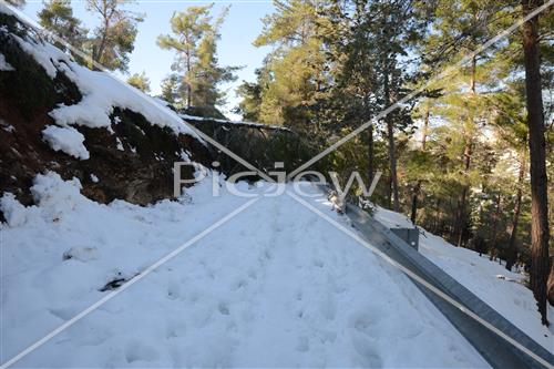 Jerusalem snowy