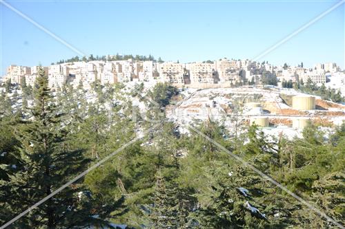 ירושלים מושלגת