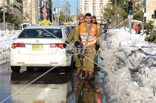 ירושלים מושלגת
