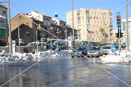 ירושלים מושלגת