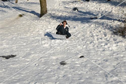 Jerusalem snowy