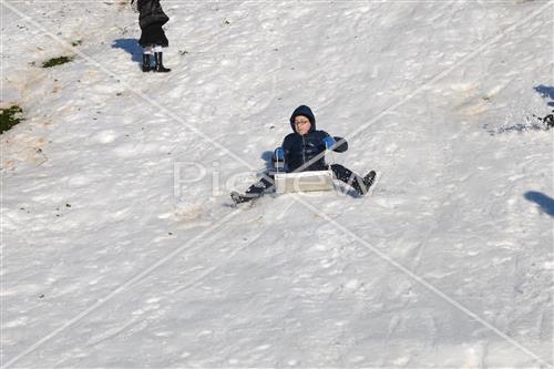 Jerusalem snowy