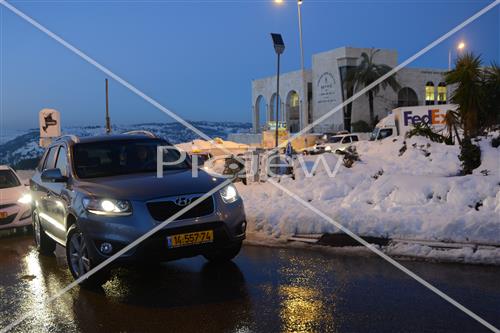 Jerusalem snowy